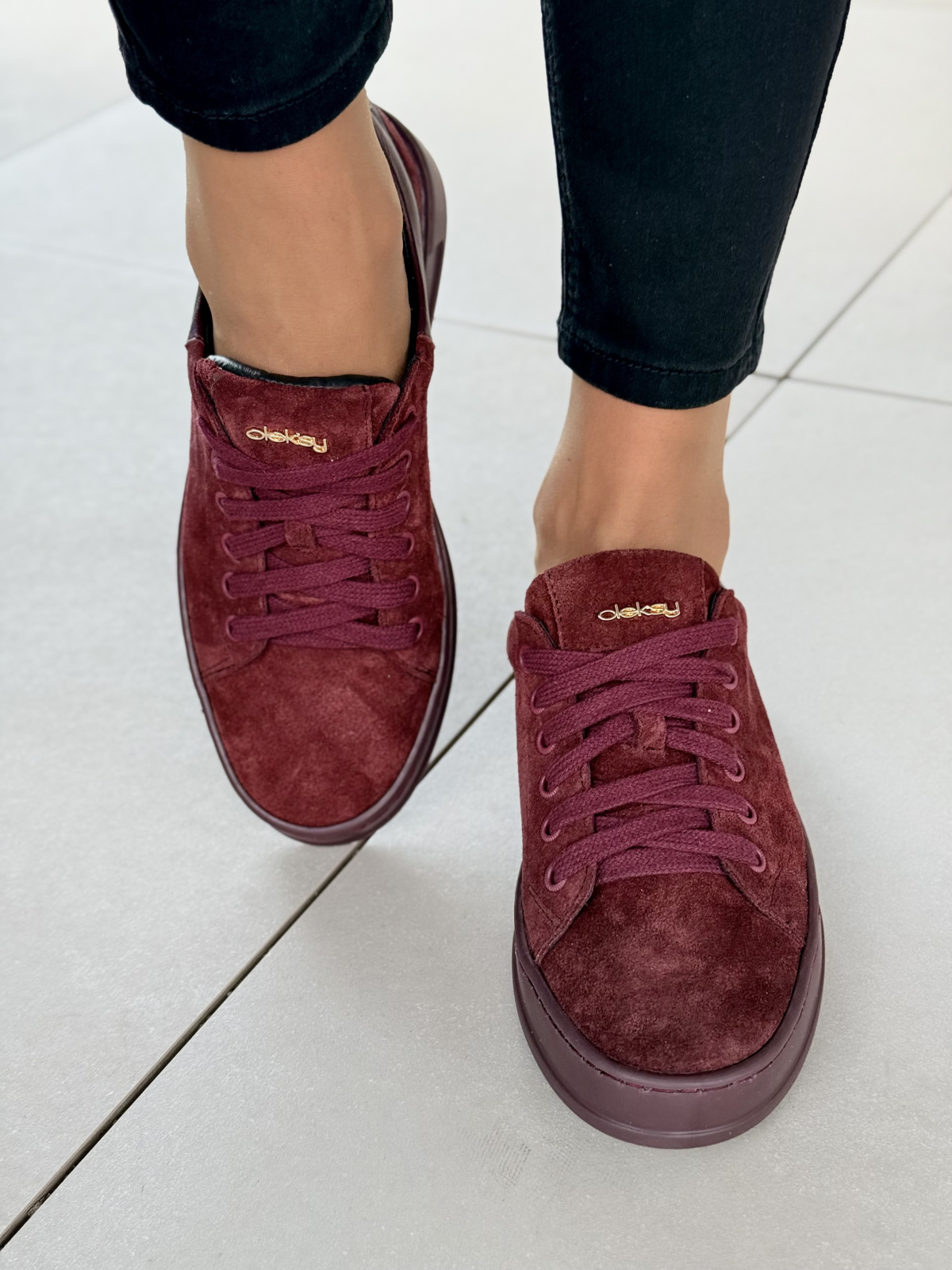 Sneakersy OLEKSY z naturalnej skóry Polskiej produkcji