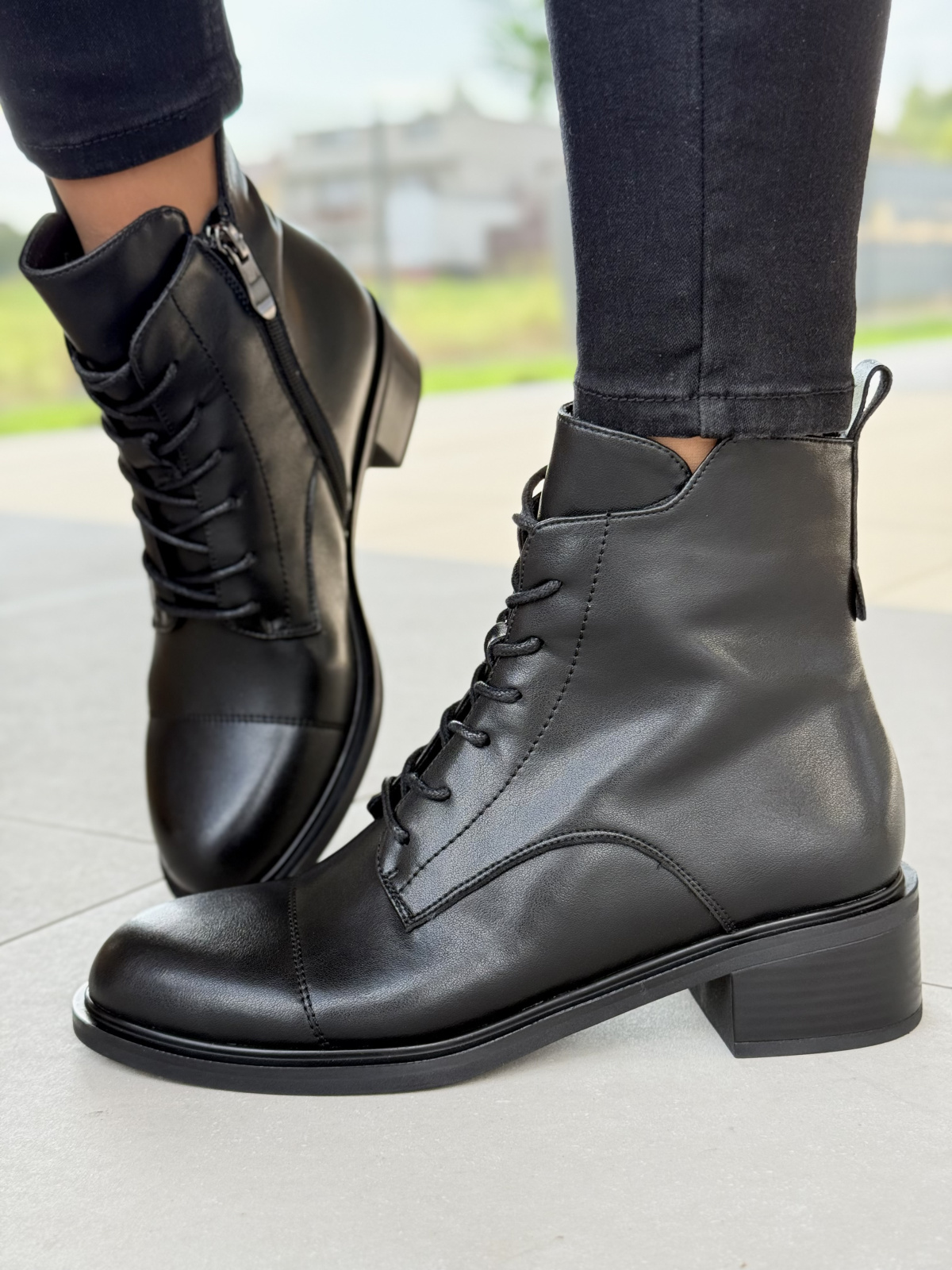 Botki ze skóry naturalnej – luksus, który nosisz codziennie