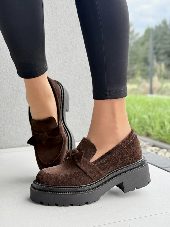 Mokasyny damskie OLEKSY z naturalnej skóry Polskiej produkcji