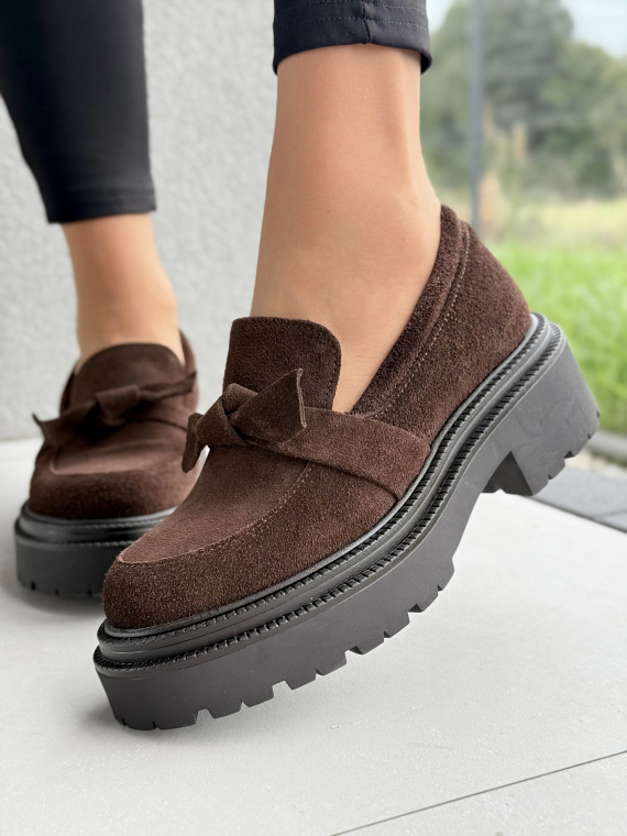 Mokasyny damskie OLEKSY z naturalnej skóry Polskiej produkcji