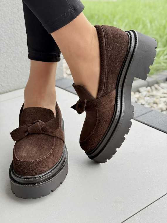 Mokasyny damskie OLEKSY z naturalnej skóry Polskiej produkcji