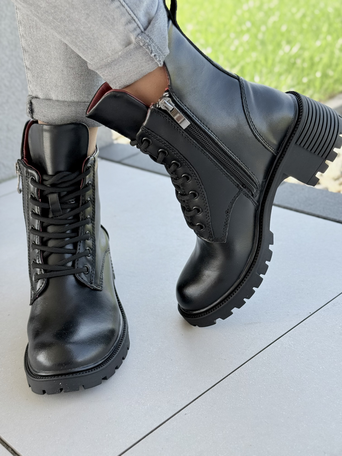 Stylowe botki ze skóry naturalnej dla nowoczesnych kobiet