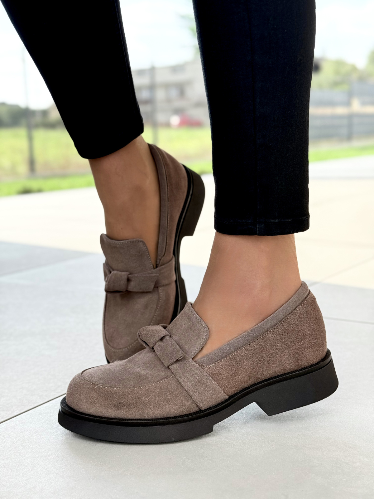 Damskie mokasyny OLEKSY ze skóry naturalnej Polskiej produkcji