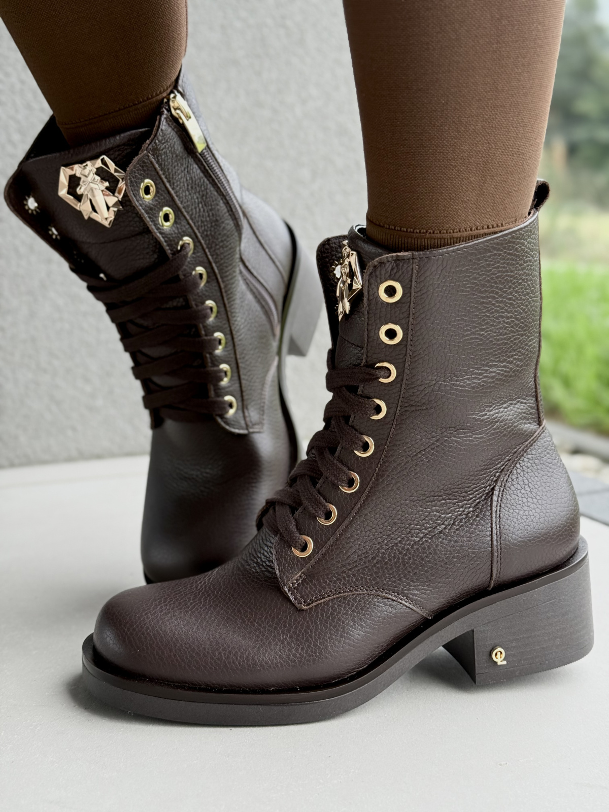 Botki OLEKSY ze skóry naturalnej – Polskiej produkcji