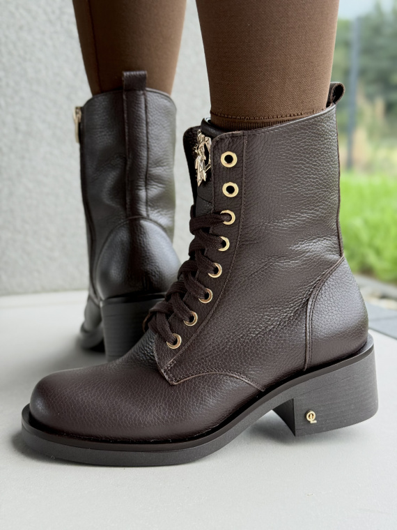 Botki OLEKSY ze skóry naturalnej – Polskiej produkcji