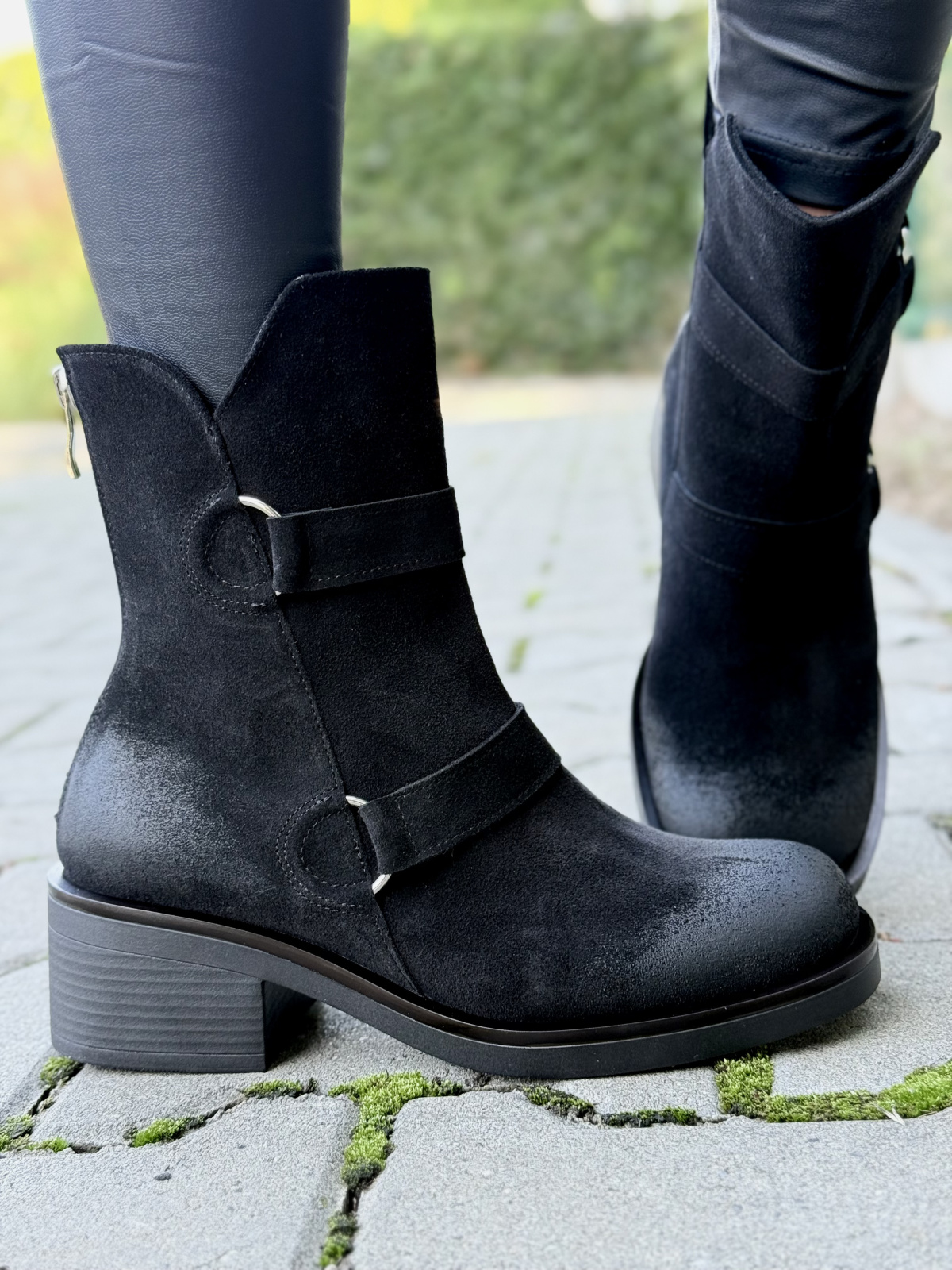 Botki OLEKSY z naturalnej skóry – Polskiej produkcji