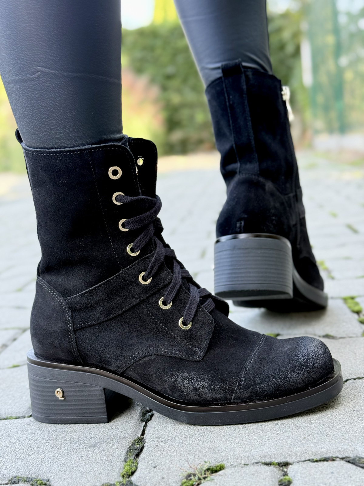 Botki OLEKSY z naturalnej skóry – Made in Poland