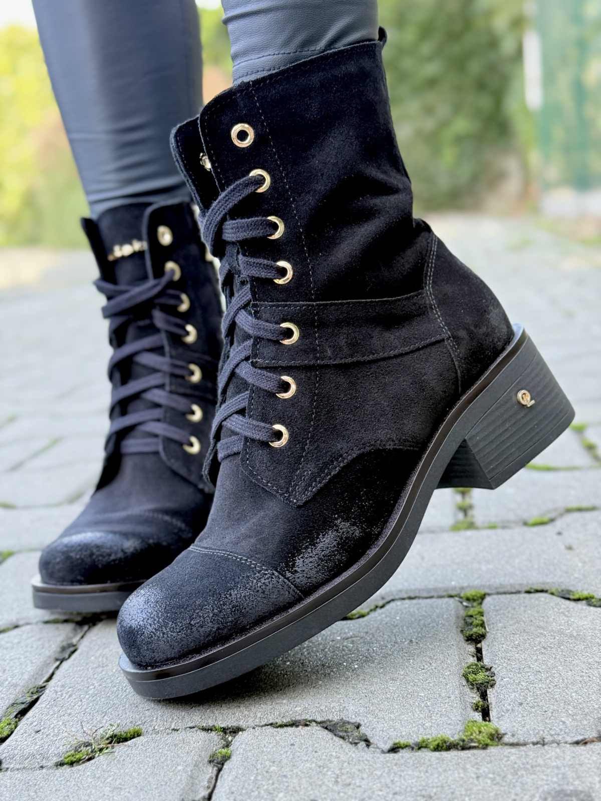 Botki OLEKSY z naturalnej skóry – Made in Poland