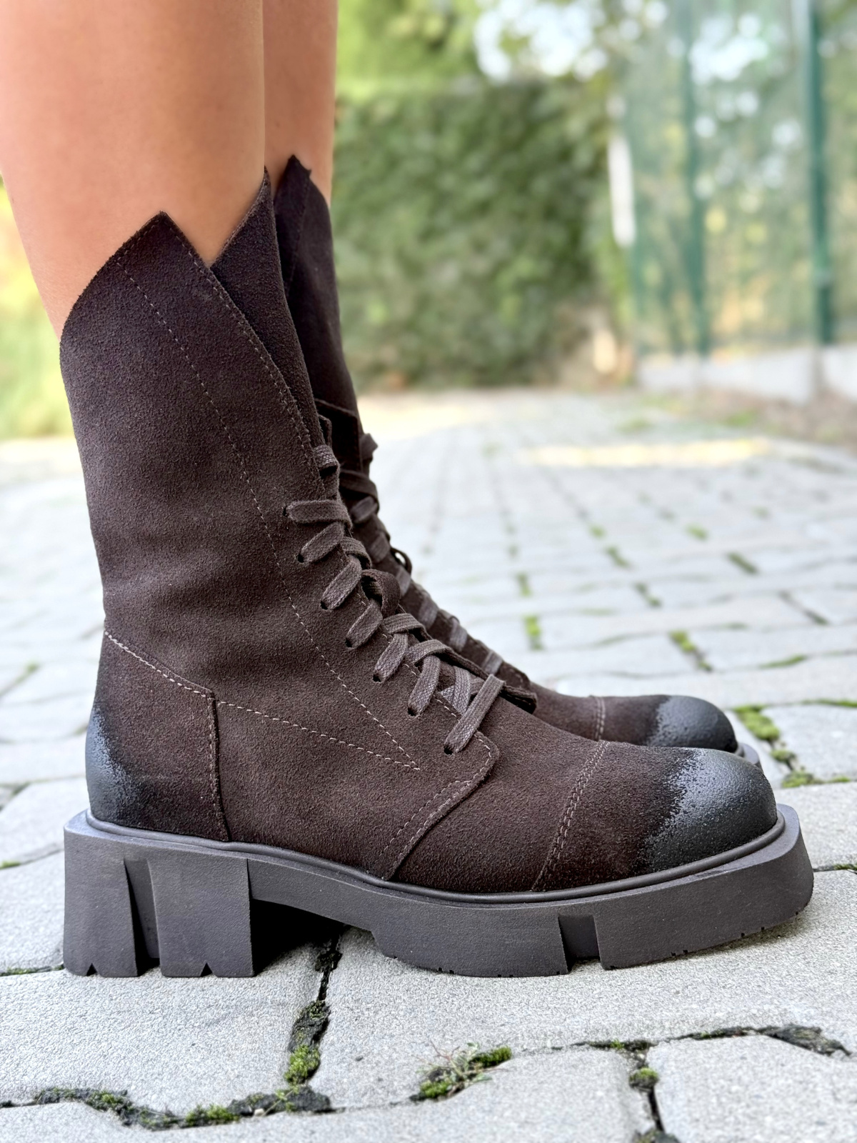 Botki OLEKSY z naturalnej skóry – Polskiej produkcji