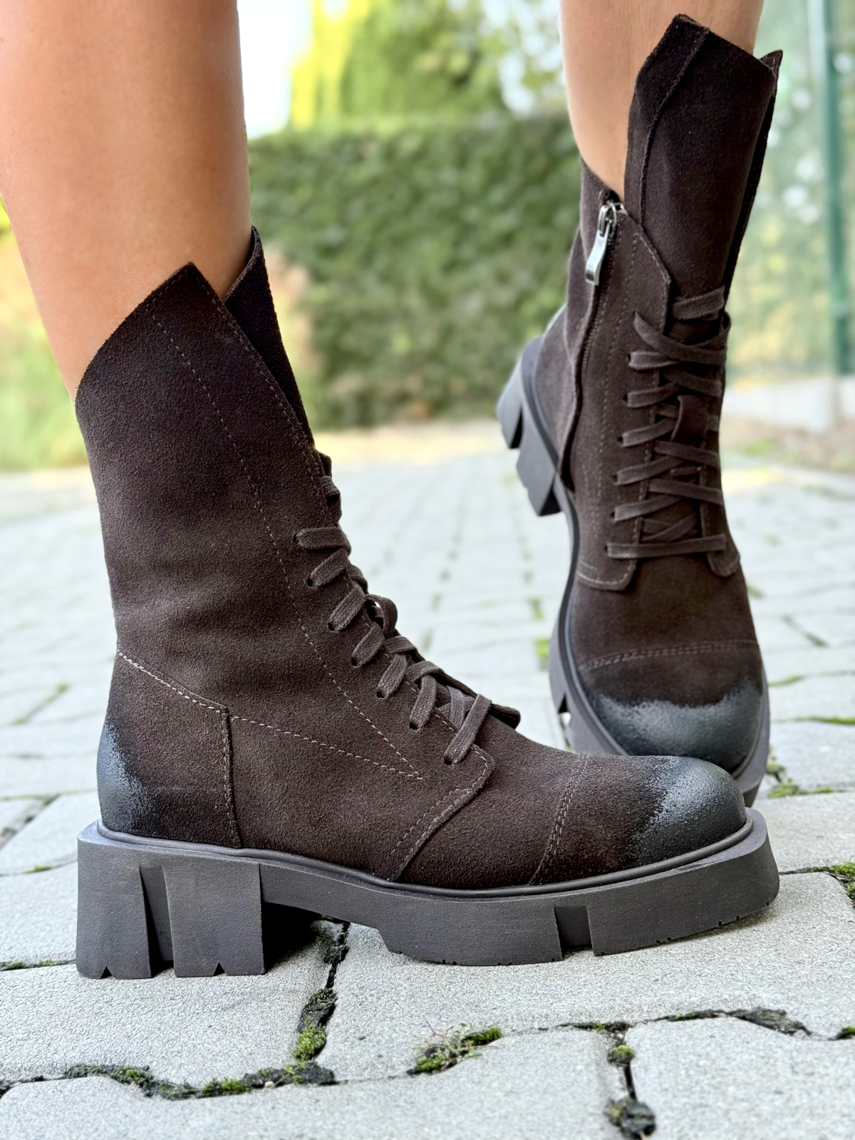 Botki OLEKSY z naturalnej skóry – Polskiej produkcji