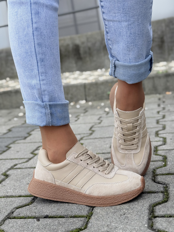 Sneakersy z Naturalnej Skóry – Komfort i Styl na Co Dzień