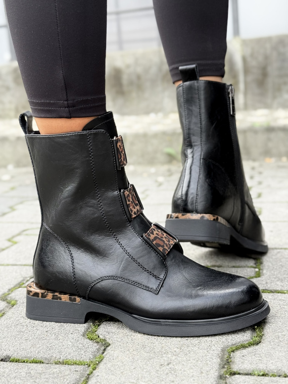 Botki OLEKSY ze skóry naturalnej – styl i wygoda na co dzień