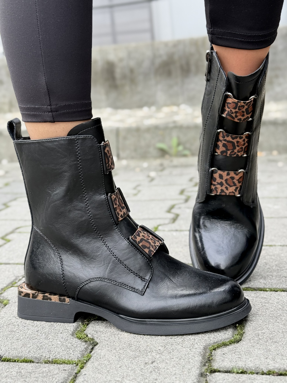 Botki OLEKSY ze skóry naturalnej – styl i wygoda na co dzień