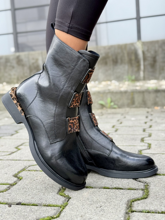 Botki OLEKSY ze skóry naturalnej – styl i wygoda na co dzień