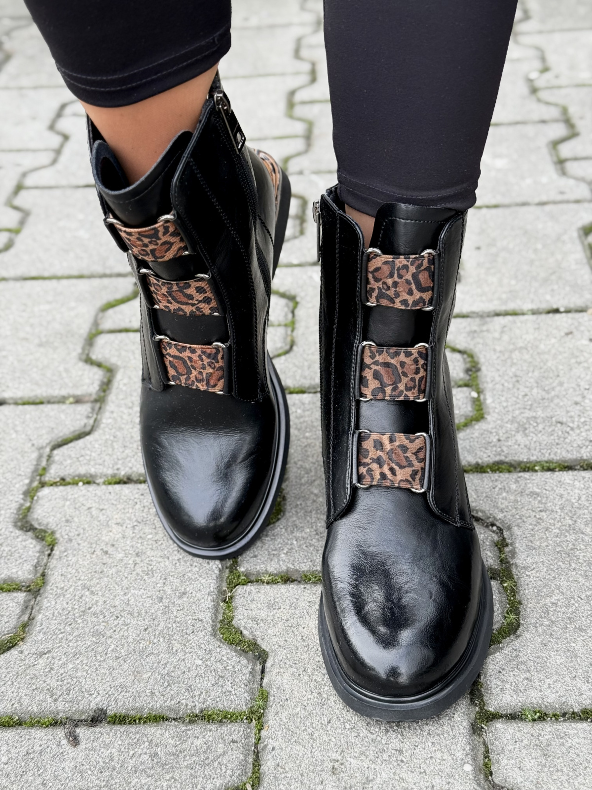 Botki OLEKSY ze skóry naturalnej – styl i wygoda na co dzień