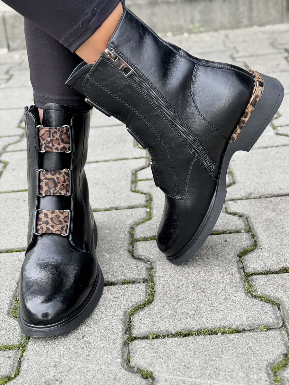 Botki OLEKSY ze skóry naturalnej – styl i wygoda na co dzień