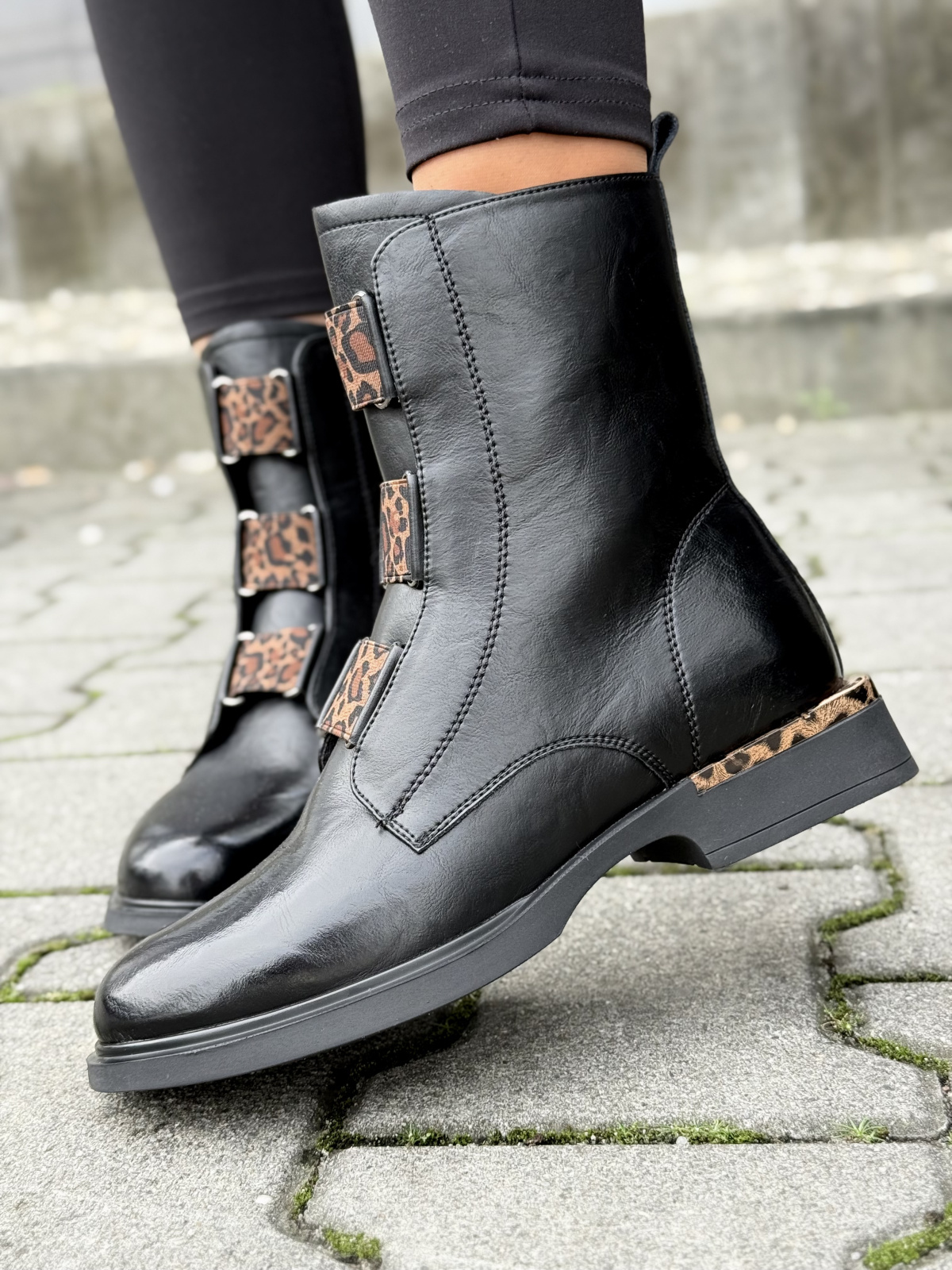 Botki OLEKSY ze skóry naturalnej – styl i wygoda na co dzień