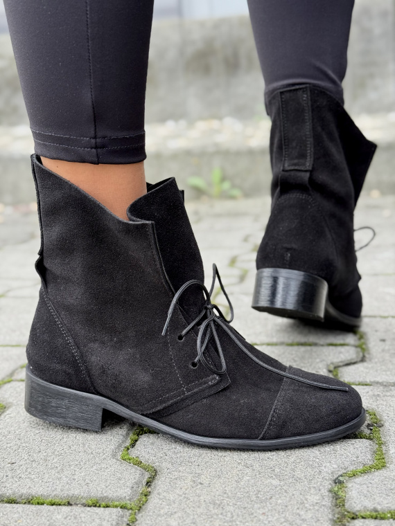 Botki OLEKSY z naturalnej skóry – Polska produkcja