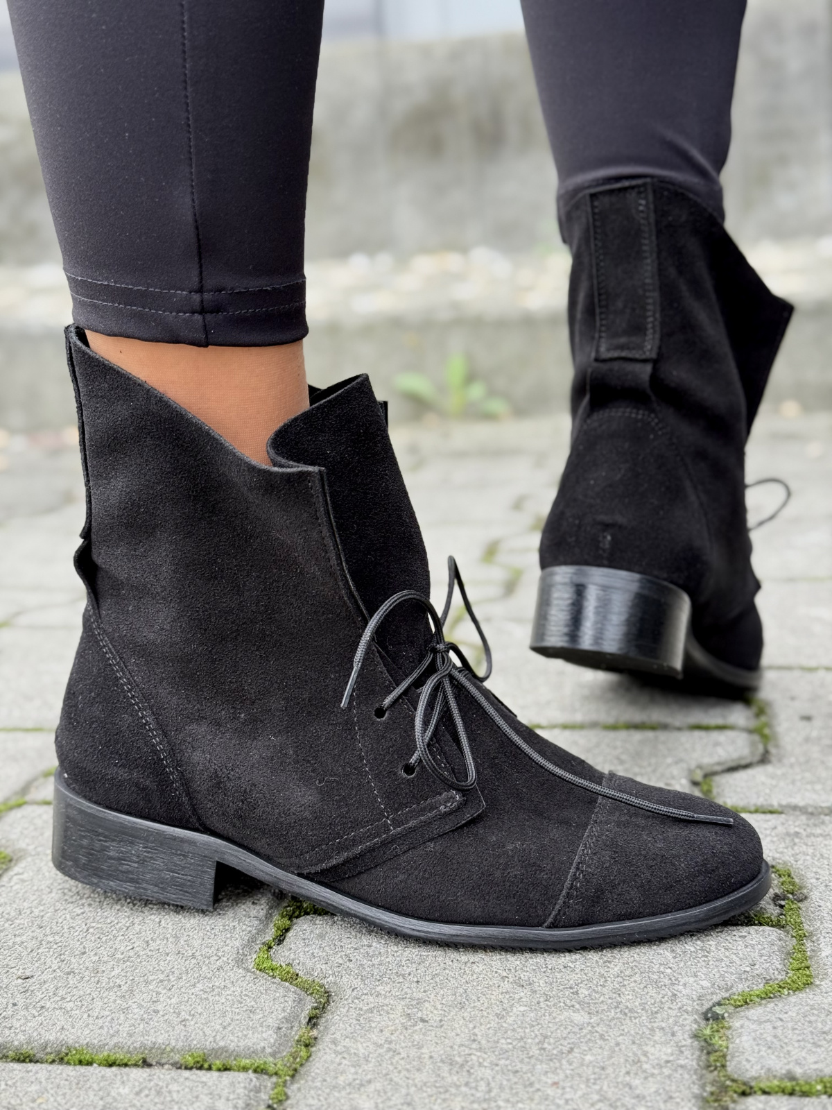 Botki OLEKSY z naturalnej skóry – Polska produkcja