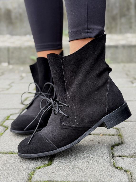 Botki OLEKSY z naturalnej skóry – Polska produkcja