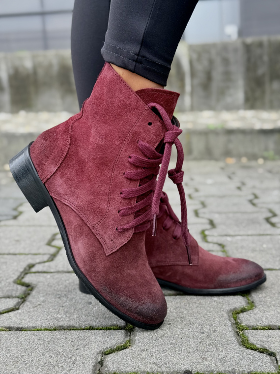 Botki OLEKSY z naturalnej skóry – Polskiej produkcji