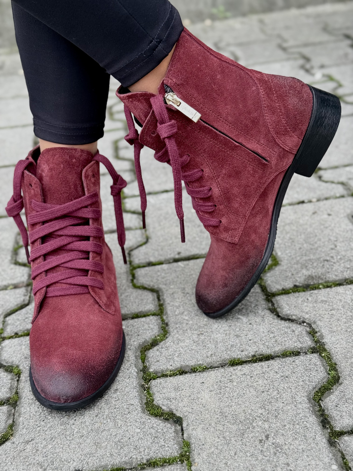 Botki OLEKSY z naturalnej skóry – Polskiej produkcji