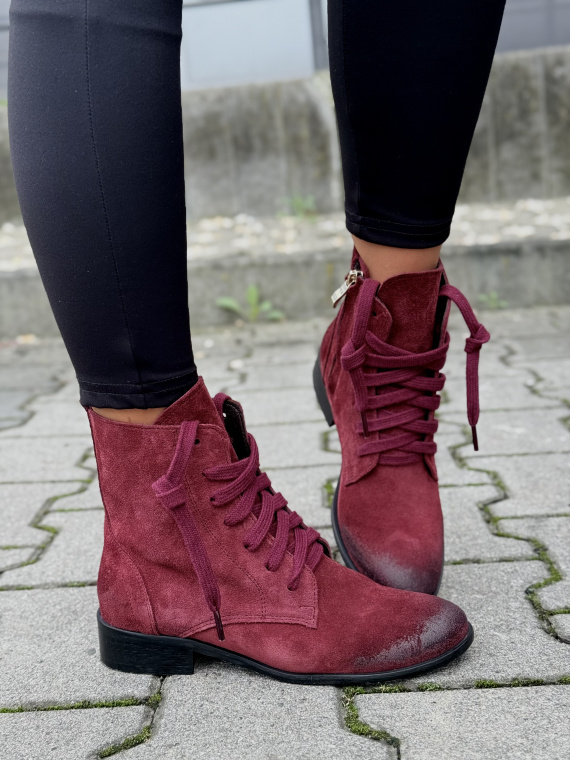 Botki OLEKSY z naturalnej skóry – Polskiej produkcji