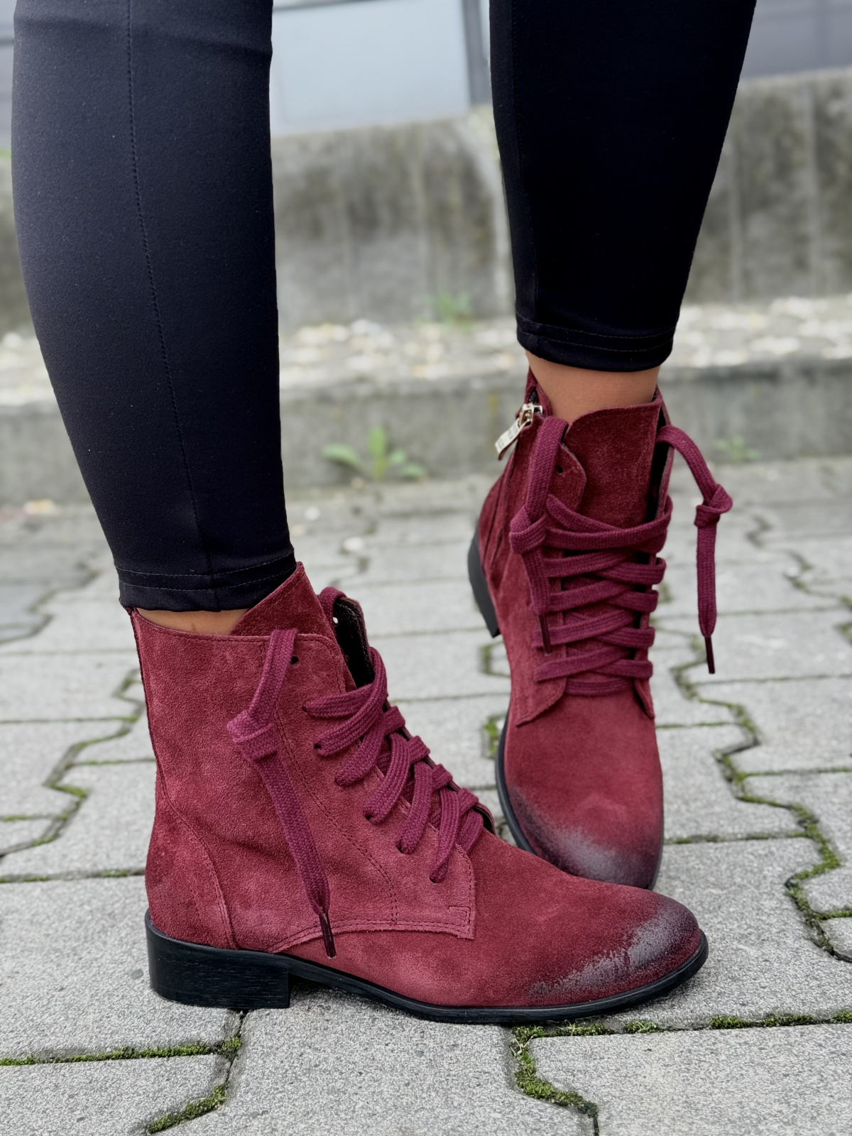 Botki OLEKSY z naturalnej skóry – Polskiej produkcji