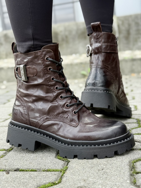 Skórzane botki premium – elegancja i wygoda w jednym