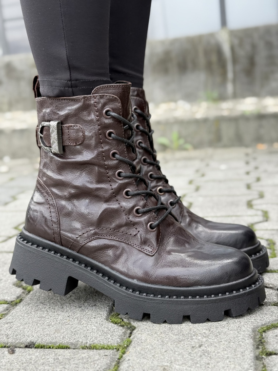 Skórzane botki premium – elegancja i wygoda w jednym