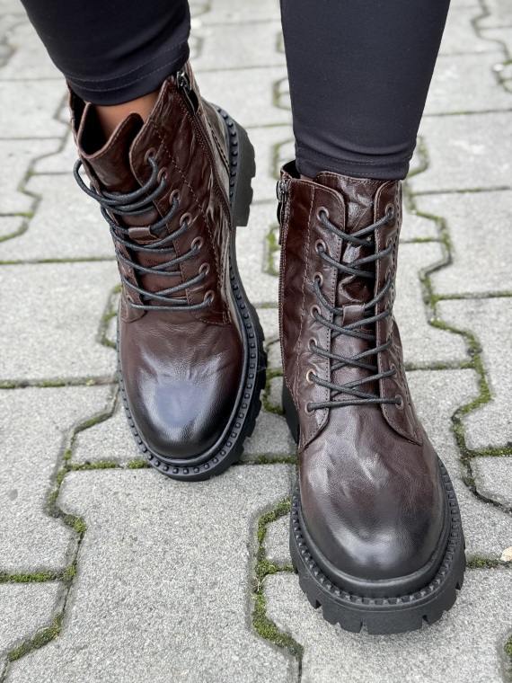 Skórzane botki premium – elegancja i wygoda w jednym