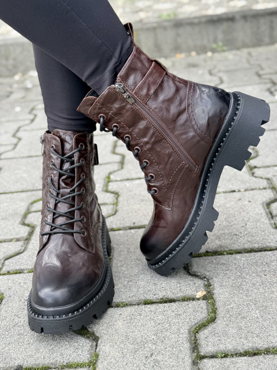 Skórzane botki premium – elegancja i wygoda w jednym