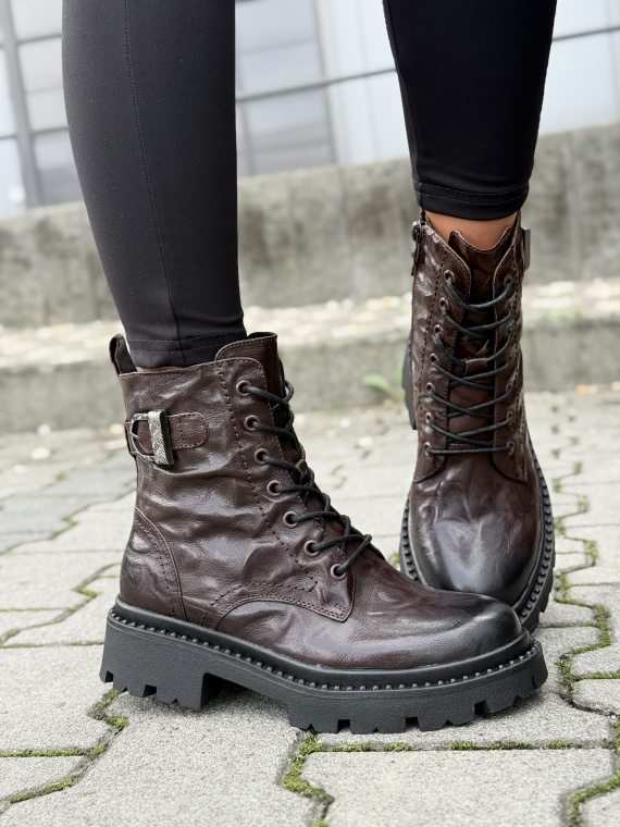 Skórzane botki premium – elegancja i wygoda w jednym