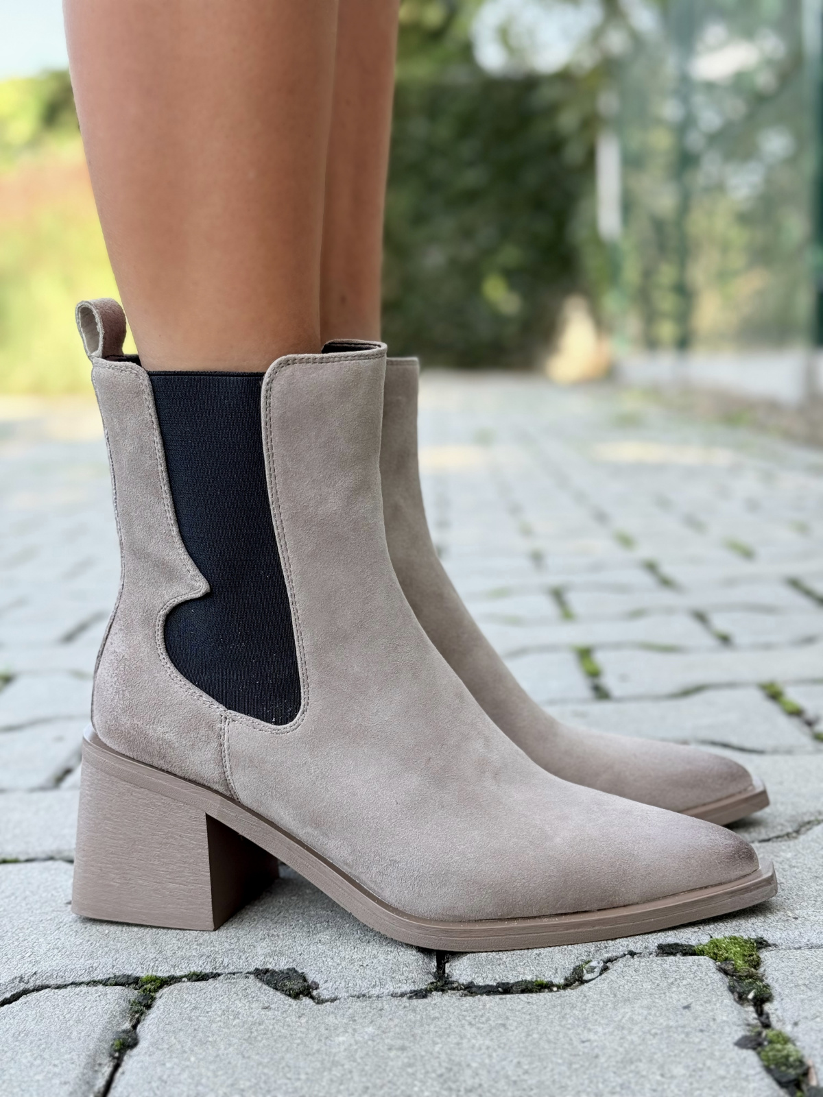 OLEKSY – Kowbojki ze skóry naturalnej