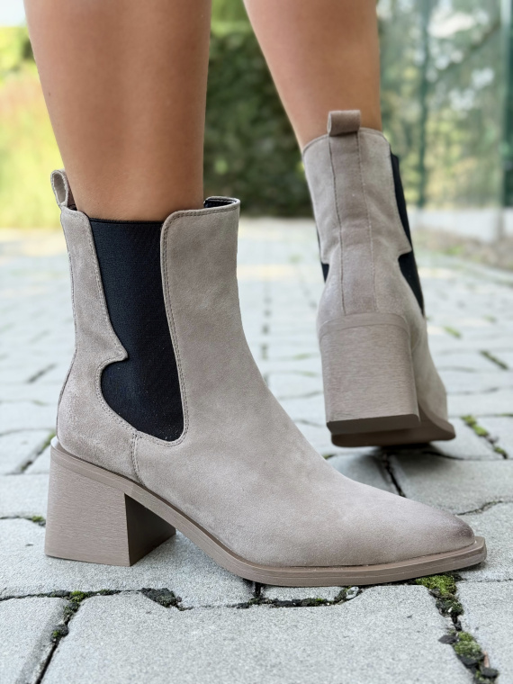 OLEKSY – Kowbojki ze skóry naturalnej