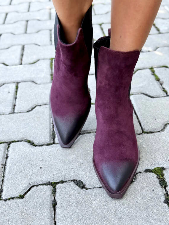 OLEKSY – Kowbojki ze skóry naturalnej