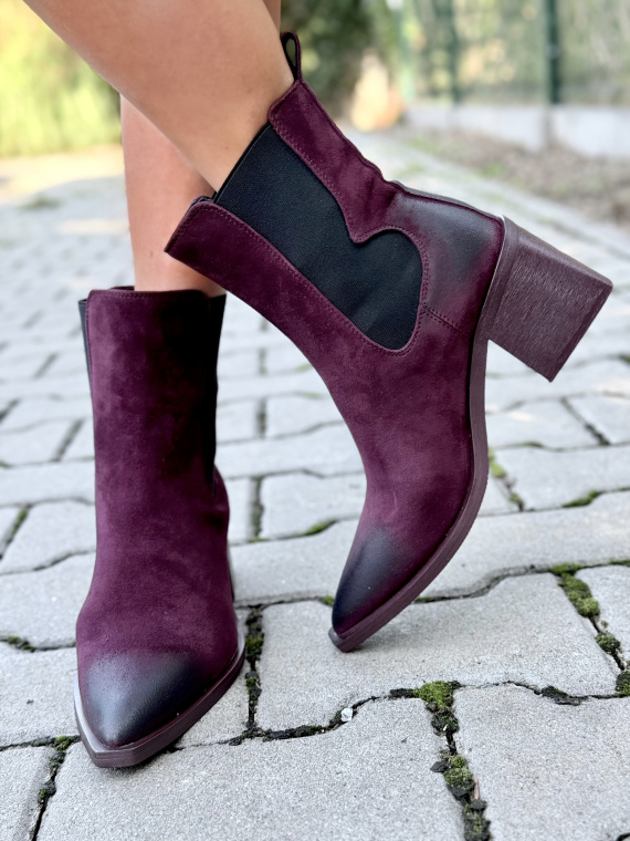 OLEKSY – Kowbojki ze skóry naturalnej