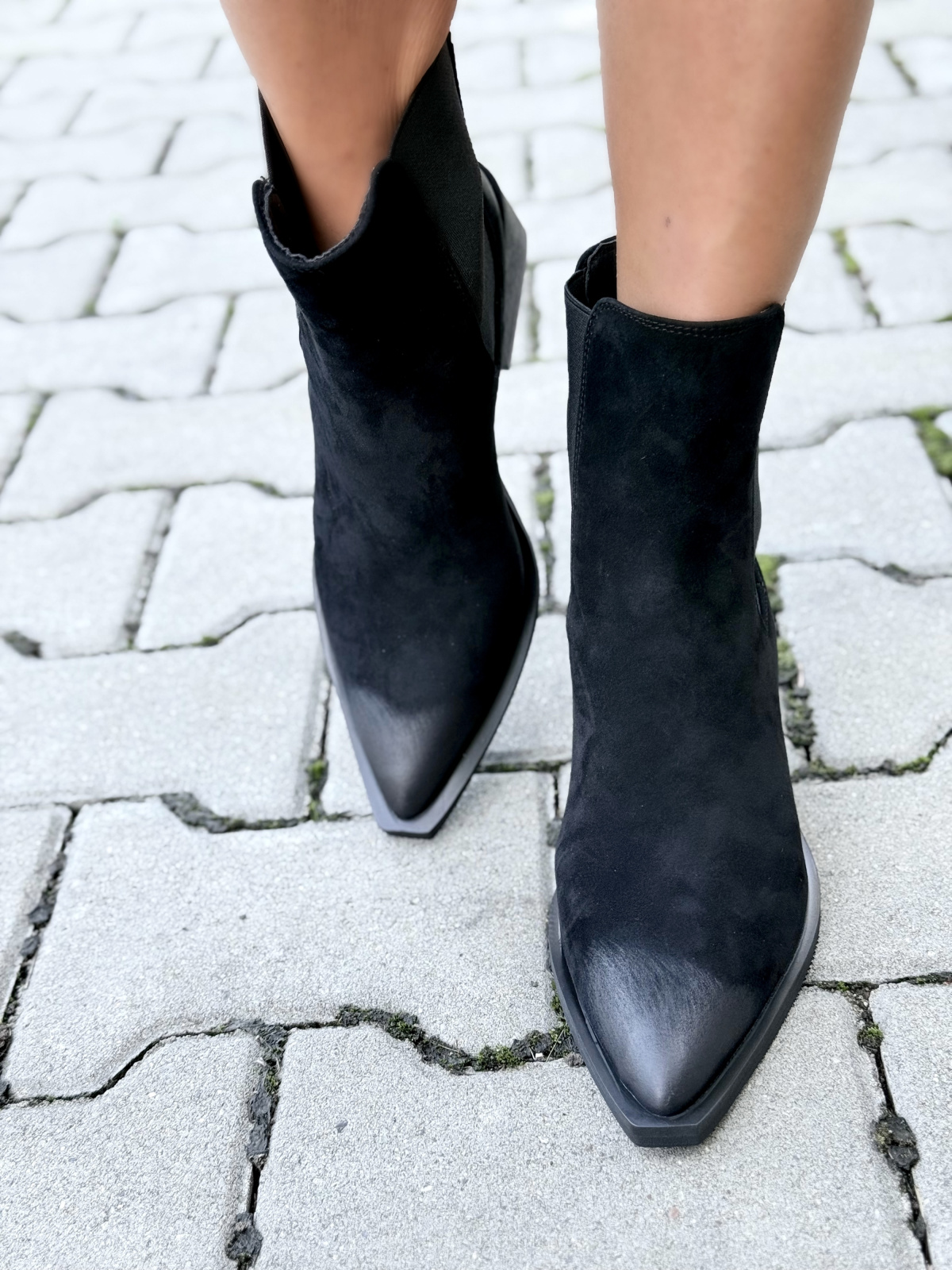 OLEKSY – Kowbojki ze skóry naturalnej