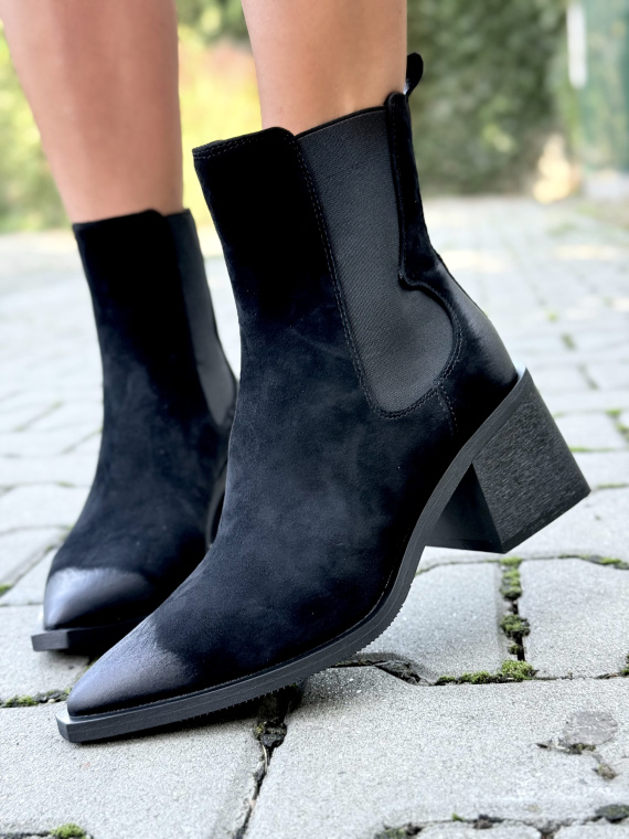 OLEKSY – Kowbojki ze skóry naturalnej