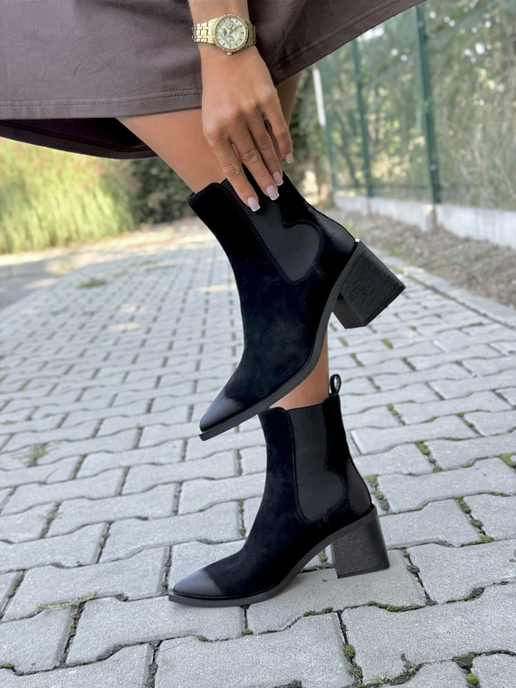 OLEKSY – Kowbojki ze skóry naturalnej