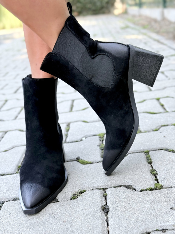 OLEKSY – Kowbojki ze skóry naturalnej