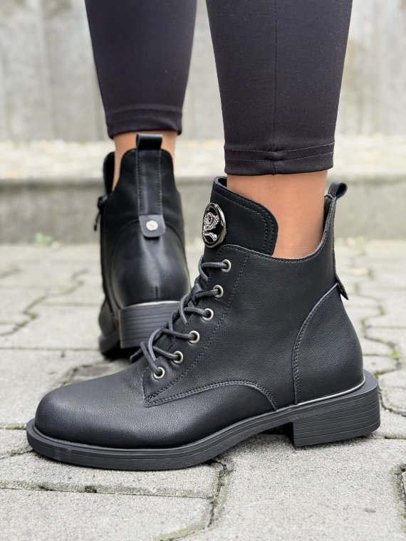 Skórzane Botki Damskie – Klasa, Wygoda, Trwałość