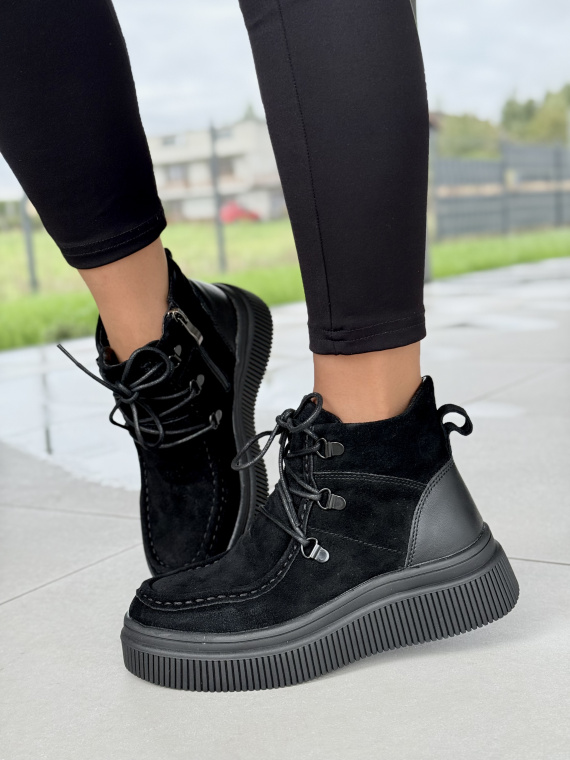 Wygodne Botki ze 100% Naturalnej Skóry