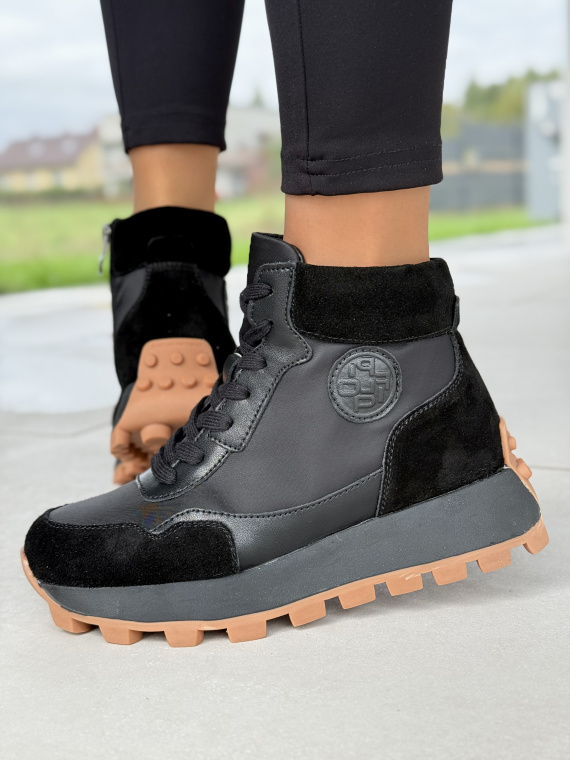 Sneakersy ze Skóry Naturalnej – Idealne na Zimę