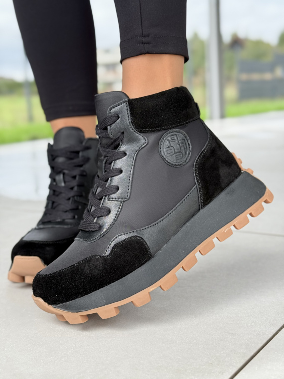 Sneakersy ze Skóry Naturalnej – Idealne na Zimę