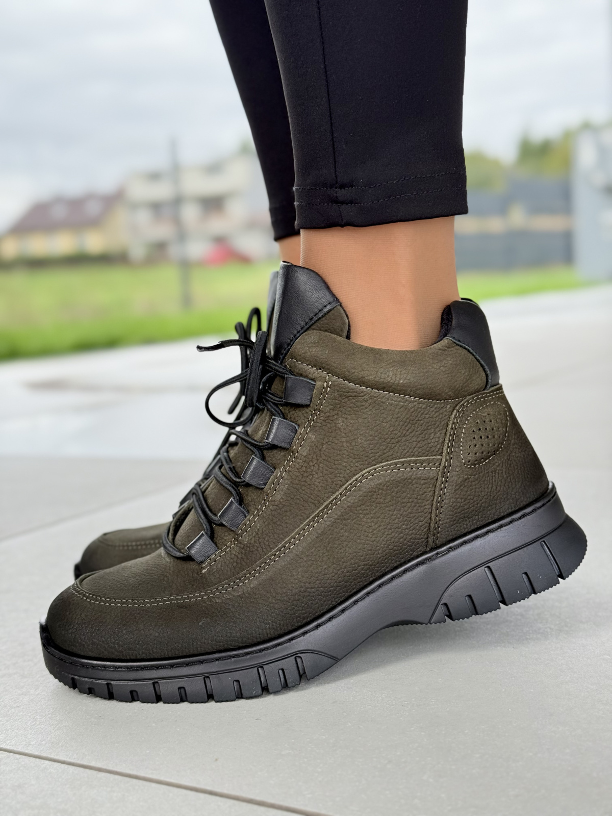 Botki damskie OLEKSY ze skóry naturalnej – styl i wygoda na co dzień