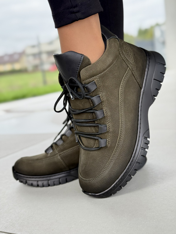 Botki damskie OLEKSY ze skóry naturalnej – styl i wygoda na co dzień