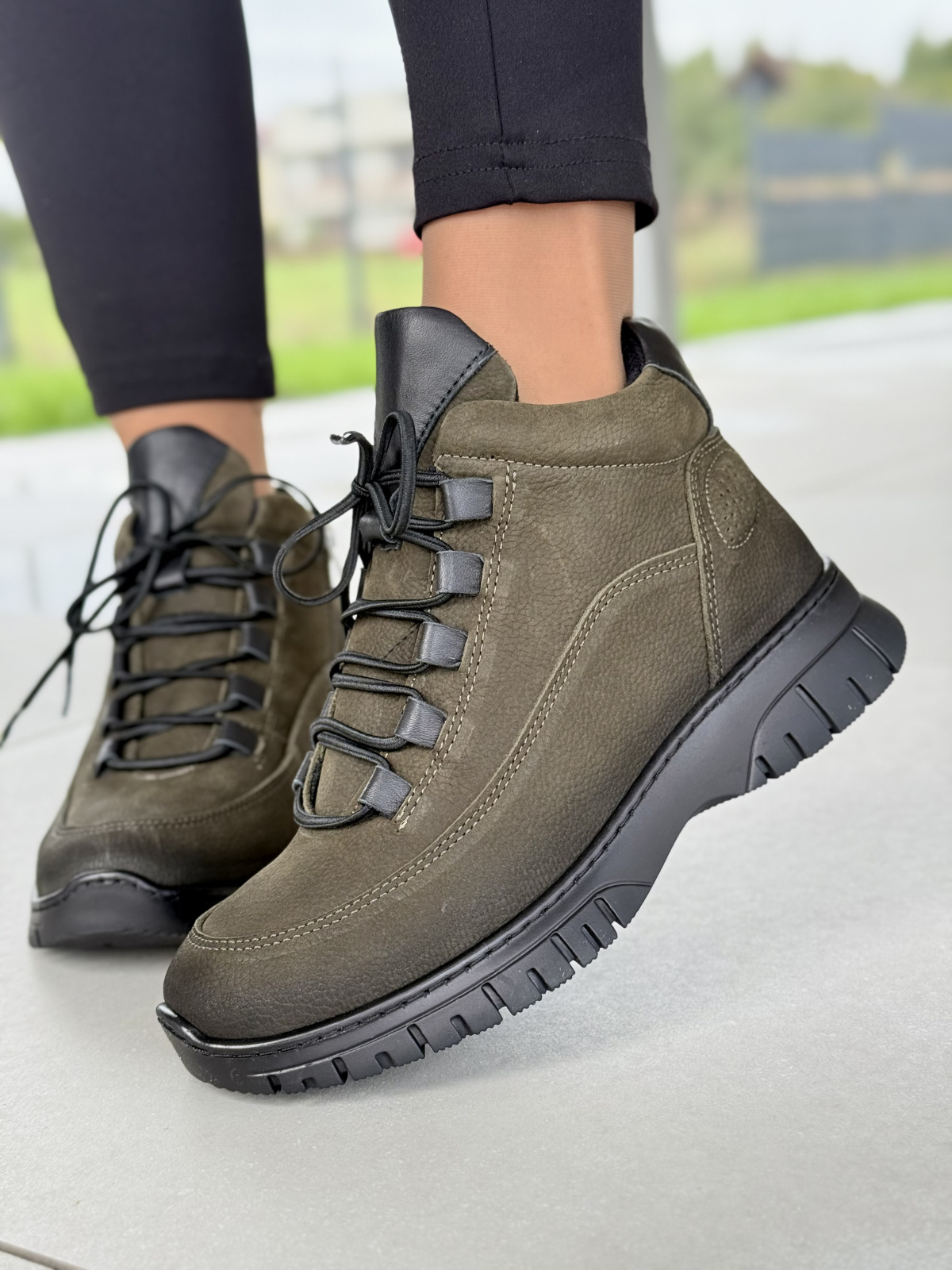 Botki damskie OLEKSY ze skóry naturalnej – styl i wygoda na co dzień