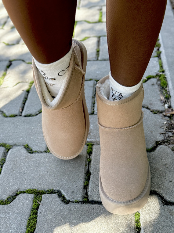 Skórzane Śniegowce dla Wymagających