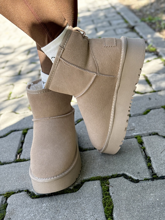 Skórzane Śniegowce dla Wymagających